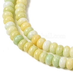 Треснувшая непрозрачная нить стеклянных бусин&nbsp;GLAA-D306-A03