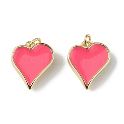 Эко-подвески с покрытием из латуни и эмали&nbsp;KK-F848-02G-02