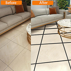 Modanatura flessibile autoadesiva in pvc&nbsp;DIY-WH20007-37B
