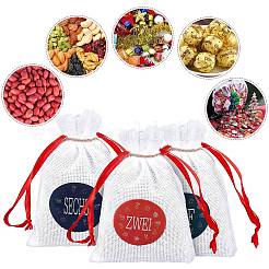 Наборы для изготовления рождественских подарочных пакетов своими руками DIY-WH0189-10