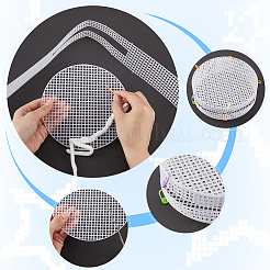 6 сумка 2 стиля наборы для самостоятельного вязания крючком пластиковых сумок&nbsp;DIY-CP0012-63