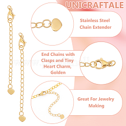 20 шт. удлинитель цепи из нержавеющей стали 304 STAS-UN0060-87G