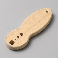 Plaque de fil à broder en bois&nbsp;TOOL-WH0127-51B