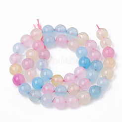 Природный агат бисер нитей G-T098-04C