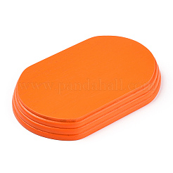 Espositore a gradini ovali in pino&nbsp;ODIS-WH0020-73
