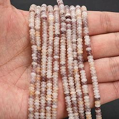 Натуральный лепидолит / пурпурный слюдяный камень бисер пряди G-L635-A30-4x2mm