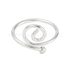Кольцо-манжета спиральное открытое из нержавеющей стали 304 RJEW-C097-04P