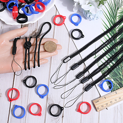 6шт регулируемый ремешок на шею из полиэстера DIY-GF0008-35C