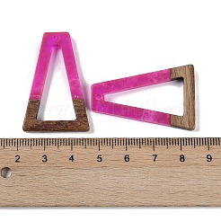 Подвески из смолы и дерева&nbsp;WOOD-F015-10C