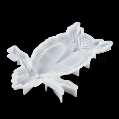 Сова и ветка своими руками для украшения стены силиконовые Молды&nbsp;LS-SIL-F007-07