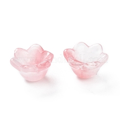 Гальванические стеклянные бусины&nbsp;X-EGLA-D042-01