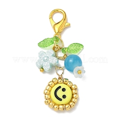 Подвески из акрила и стекла&nbsp;HJEW-JM04062