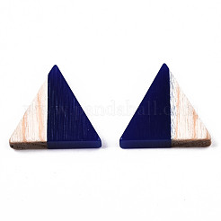 Cabochon in legno e resina opaca&nbsp;X-CRES-N028-001A-B01