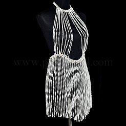 Chaînes de corps sexy en plastique imitation perle&nbsp;WGABBBD-06