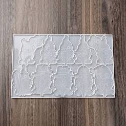 Силиконовые Молды для подвески в виде гнома с морской тематикой&nbsp;DIY-L071-06