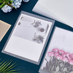 Прямоугольные пластиковые листы для ламинирования&nbsp;AJEW-WH0348-843D