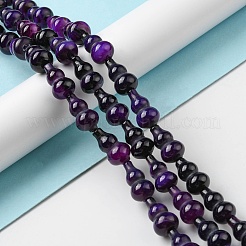 Природный агат бисер нитей G-C039-C03