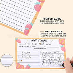 Бумажная карточка рецепта DIY-WH20058-02A