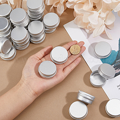 Круглые алюминиевые жестяные банки&nbsp;CON-WH0086-127B