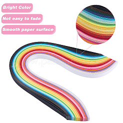 4 набор из 4 прямоугольных полосок бумаги для квиллинга DIY-CP0012-30