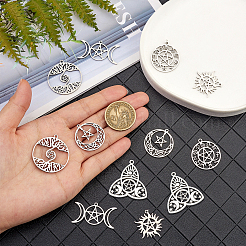12 pz 6 pendenti in acciaio inossidabile 304&nbsp;STAS-SZ0002-56P