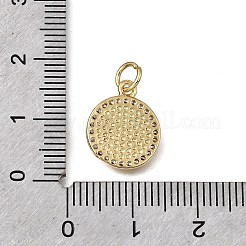 Messing klare Zirkonia Charms&nbsp;KK-G602-10G