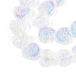 Гальванизируйте прозрачное стекло бисер нитей&nbsp;EGLA-N017-04A