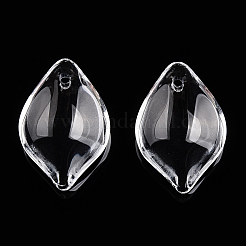 Прозрачные стеклянные бусины-лепестки GLAA-N001-14