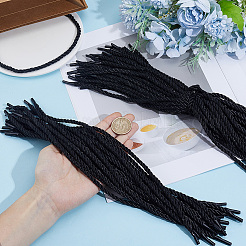 Cordons torsadés ronds en polyester&nbsp;AJEW-CY0003-05B