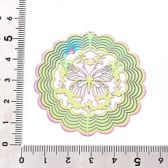 Ветряная вертушка с вращающимся подвесным механизмом из нержавеющей стали 201 (3d).&nbsp;STAS-T064-94