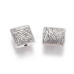Perles en alliage de style tibétain&nbsp;TIBEB-14547-AS-RS