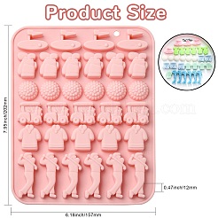 2 шт. силиконовые Молды на тему гольфа&nbsp;ST-CJ0043-001