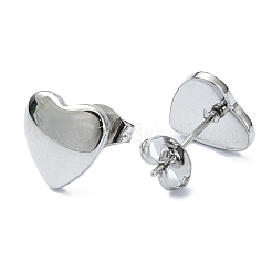 Серьги-гвоздики из нержавеющей стали 201 EJEW-K270-03P