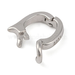 925 pendentif en argent sterling plaqué rhodium anti-ternissement&nbsp;STER-NH0001-067B-P