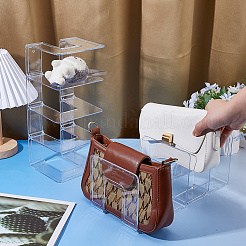 4 пластиковый держатель для обуви с органайзером&nbsp;ODIS-WH0099-122