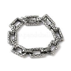 Браслеты-цепочки из нержавеющей стали 304 для мужчин и женщин&nbsp;BJEW-D385-05AS