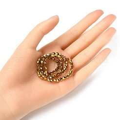 Гальванические стеклянные бусины&nbsp;EGLA-YW0001-48A