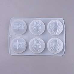 Слово любовь силиконовые Молды DIY-K017-19