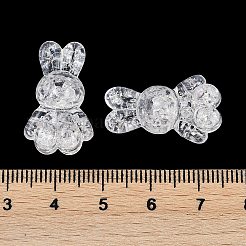 Прозрачных бусин акриловые треск&nbsp;TACR-U008-02B