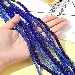 Стеклянные бусины с гальваническим покрытием &nbsp;EGLA-FS0001-42D