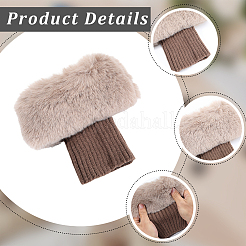 Носки из акрилового волокна шерстяной пряжи чехол для ног&nbsp;AJEW-WH20018-149A