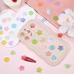 92 шт. 23 стиля непрозрачной смолы декоден декоден кабошоны RESI-SC0005-79