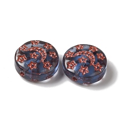 Прозрачные бусины лэмпворк LAMP-P065-04A-10