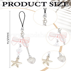 1 шт. пластиковые веревочные мобильные ремни&nbsp;AJEW-LP0006-99