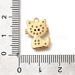 Латунные микро проложить кубического циркония подвески&nbsp;KK-K294-04G