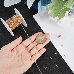 Kit de fabrication de collier de bracelet de chaîne de bricolage&nbsp;CHC-BBC0001-02