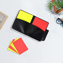 Футбольный арбитр книга из искусственной кожи AJEW-WH20121-15A