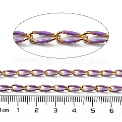 Ионное покрытие (ip) 304 нержавеющая сталь эмалированная витая овальная цепь звеньев CHS-K019-02G-06