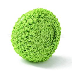 ポリエステル弾性リボン  ヘアバンド作成用  芝生の緑  55mm  5 m /ロール&nbsp;EW-TAC0001-11A