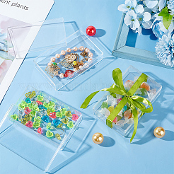 15 Stück rechteckige transparente Aufbewahrungsboxen aus Acryl&nbsp;CON-BC0007-81